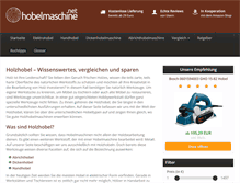 Tablet Screenshot of hobelmaschine.net